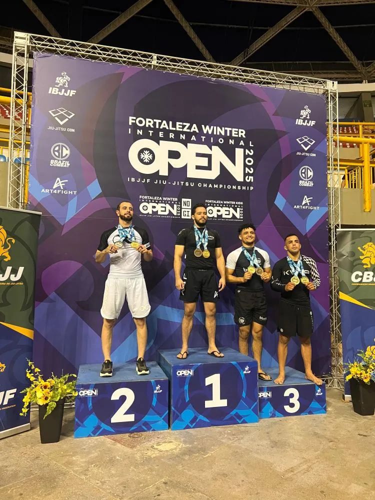 Medalha de Ouro inédita para PARAUAPEBAS, atleta Matheus da silva, campeão absoluto no FORTALEZA WINTER INTERNACIONAL OPEN.