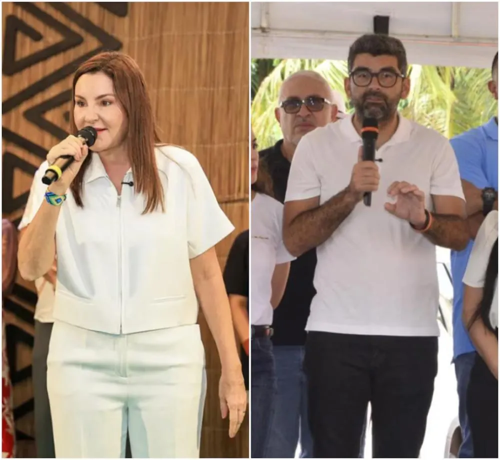 Hana Ghassan e Daniel Santos empatam na disputa para o governo do Pará no 1 turno 